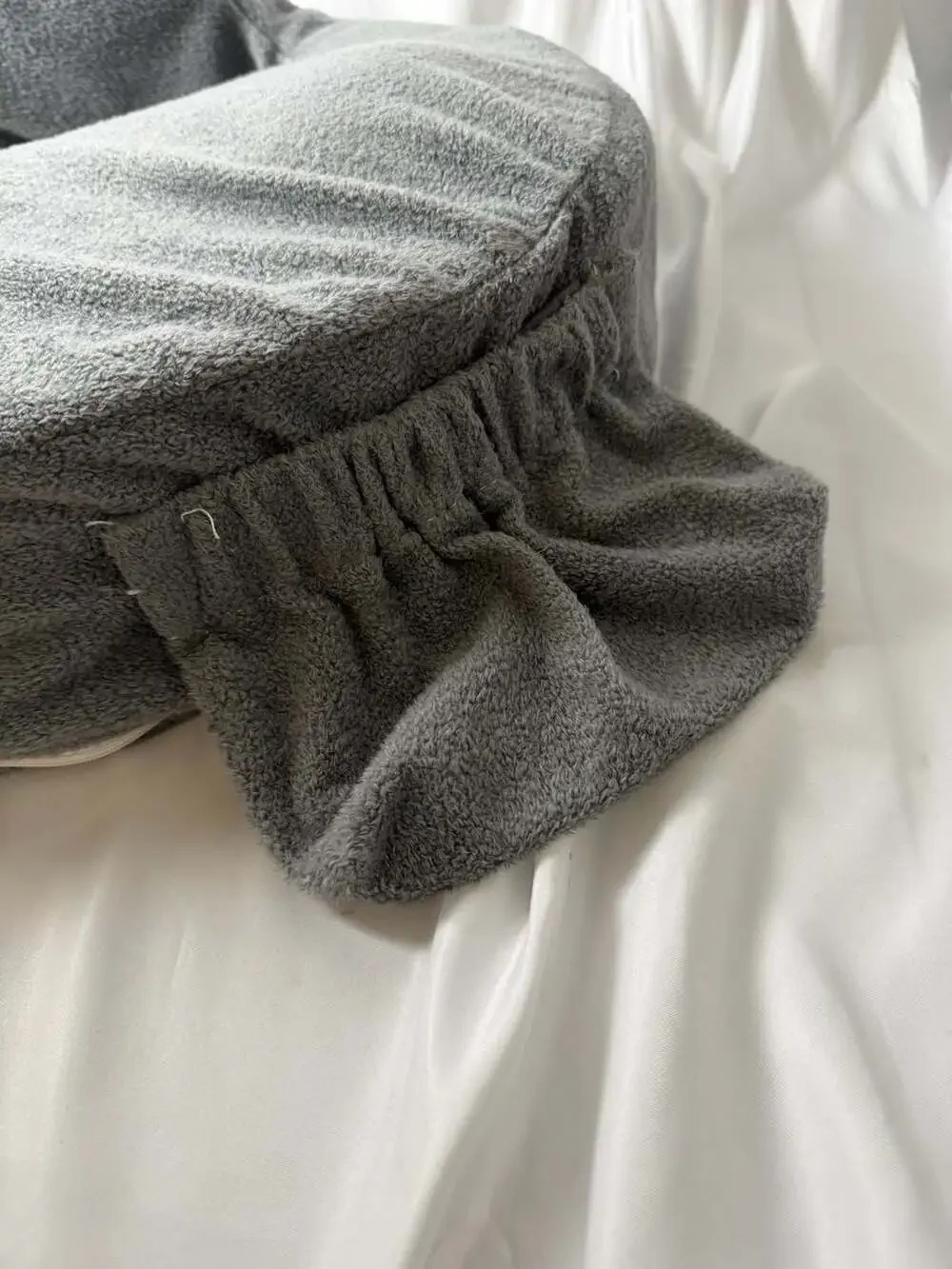 My Brest Friend Super Deluxe Nursing Pillow Charcoal Grey
